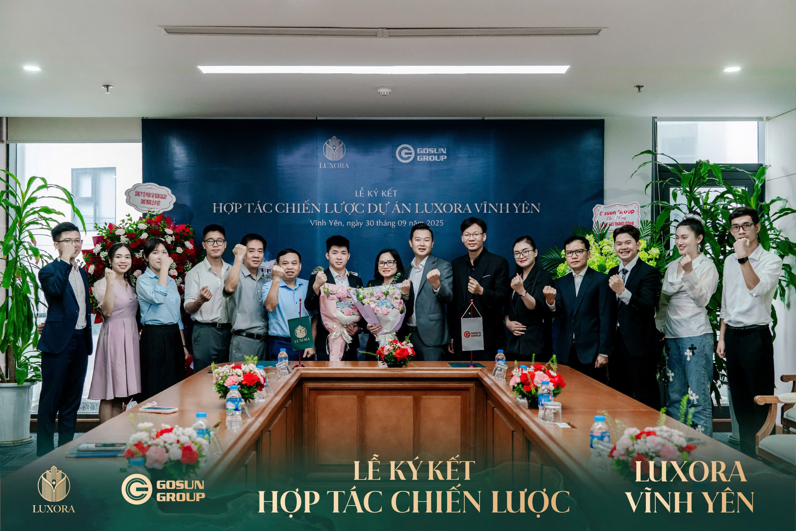 Ký kết Luxora Vĩnh Yên