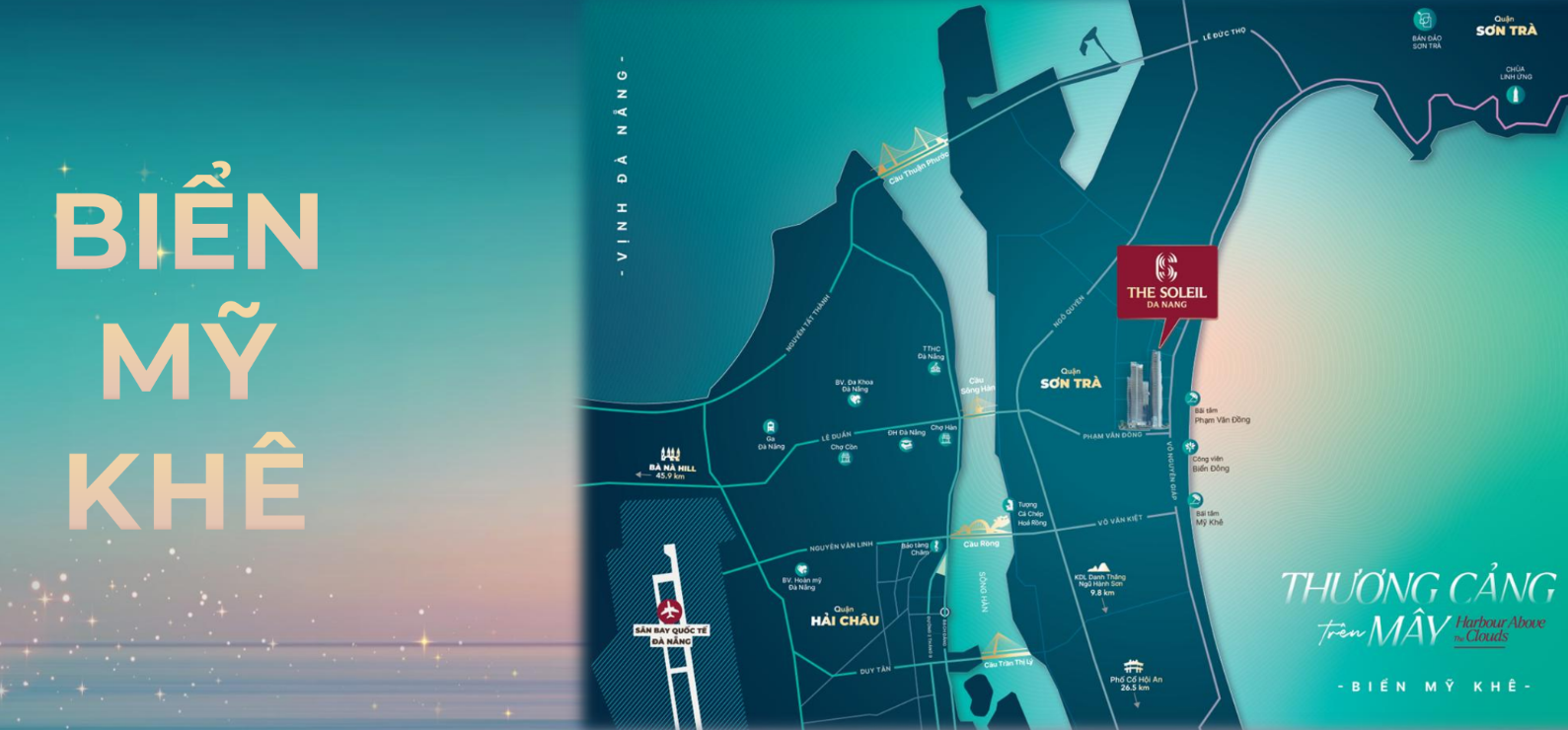 Vị trí The Soleil Da Nang